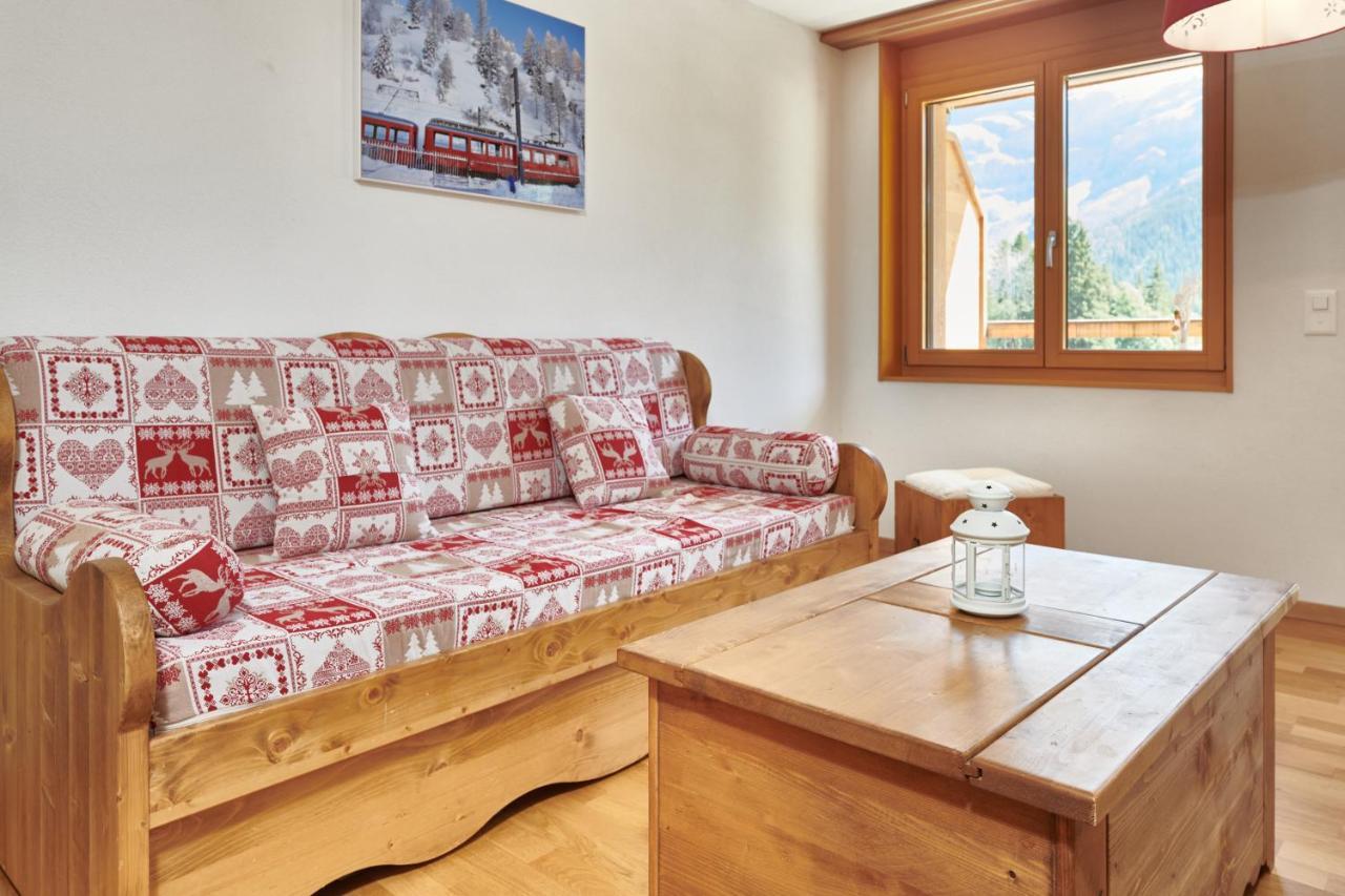 Magnifique Appartement Aux Diablerets Avec Vue Imprenable Les Diablerets Exterior foto
